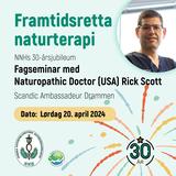 Fagseminar med Naturopathic Doctor (USA) Rick Scott